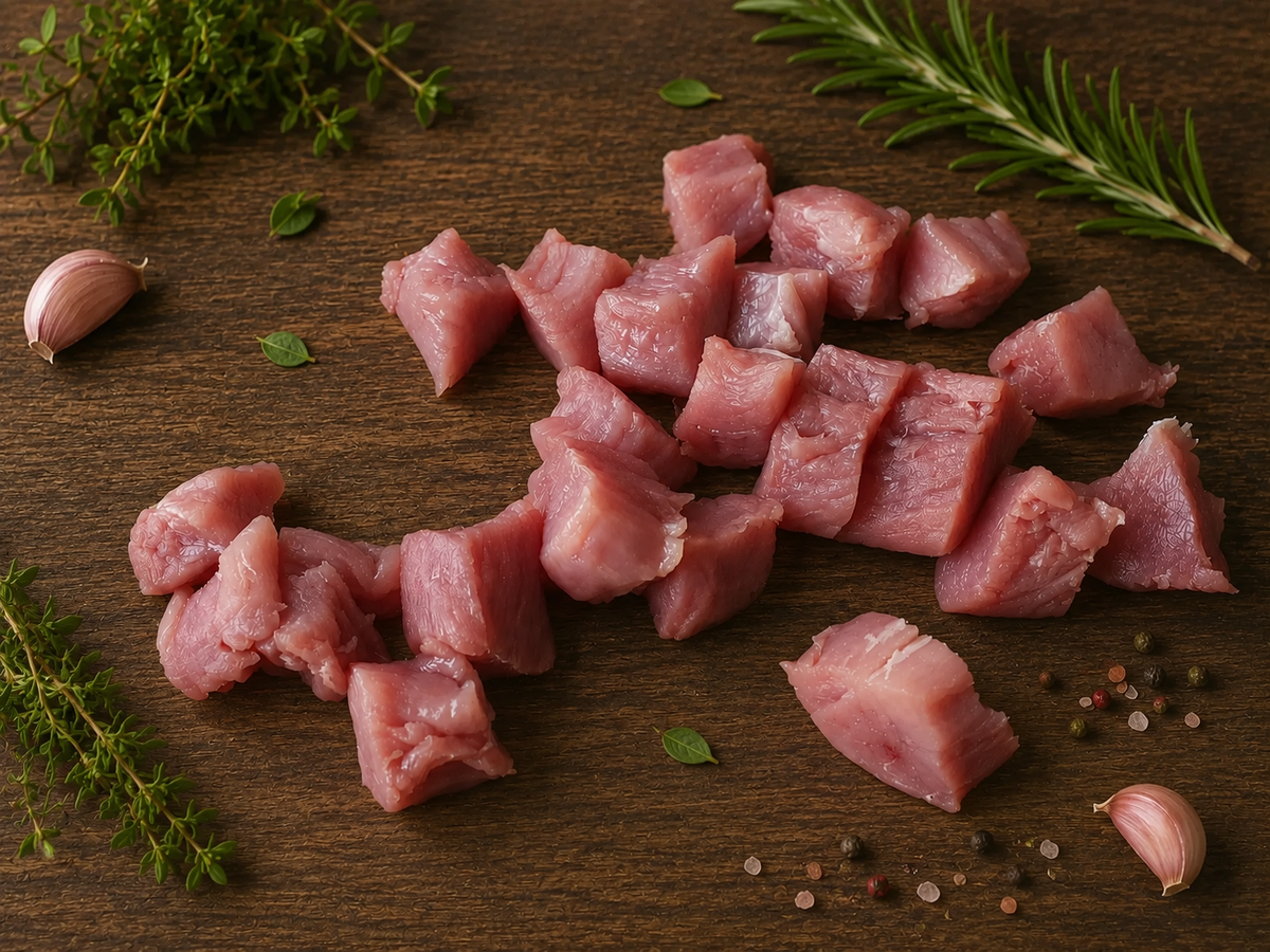Satévlees van de haas van De Herkomst, 350 g